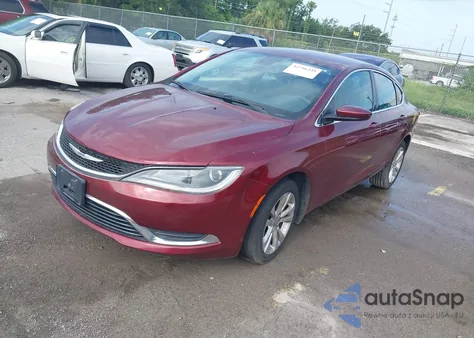 2015 Chrysler 200 Limited из США, поврежденный, VIN 1C3CCCABXFN576734